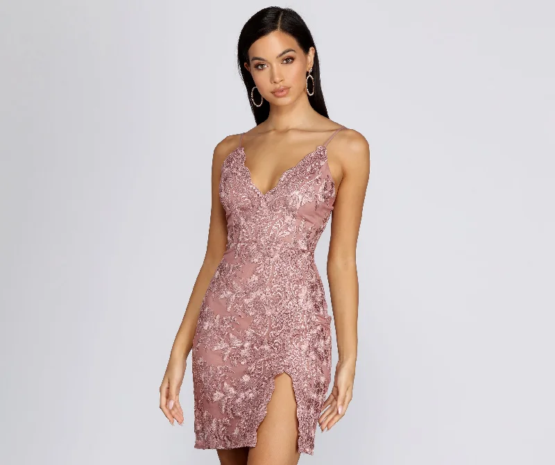 Sweet Talk Lace Midi Dress