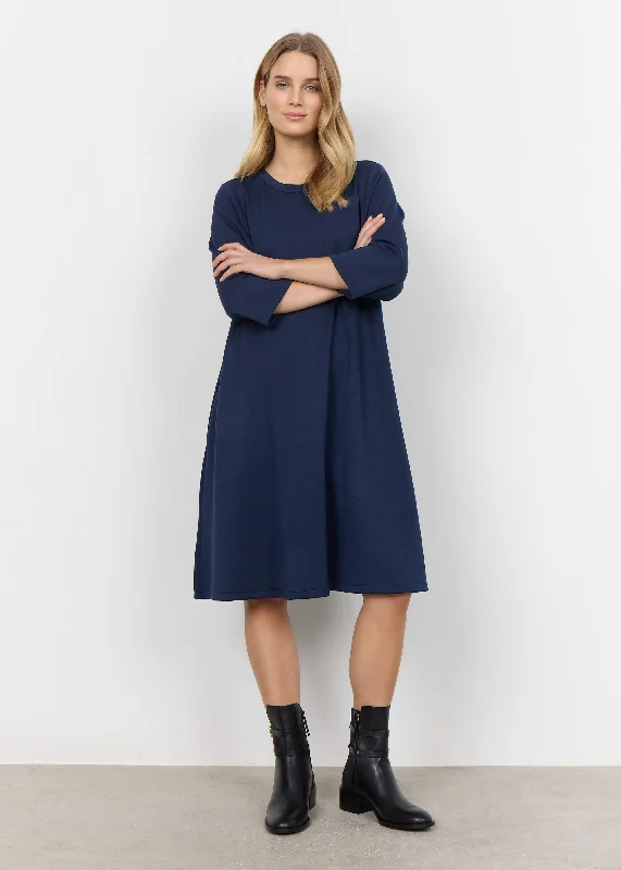 Banu 155 Dress in Navy