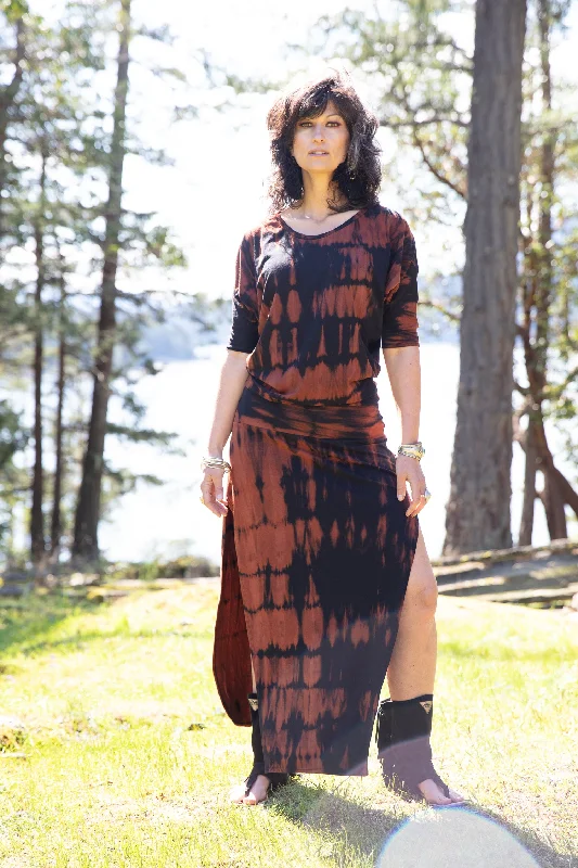 Birch Tree Dress - Shibori - 30% off