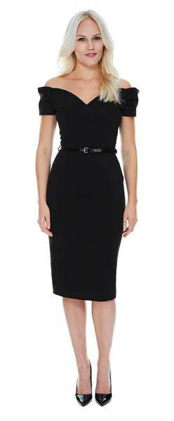 Fatale Black Luxe Dress