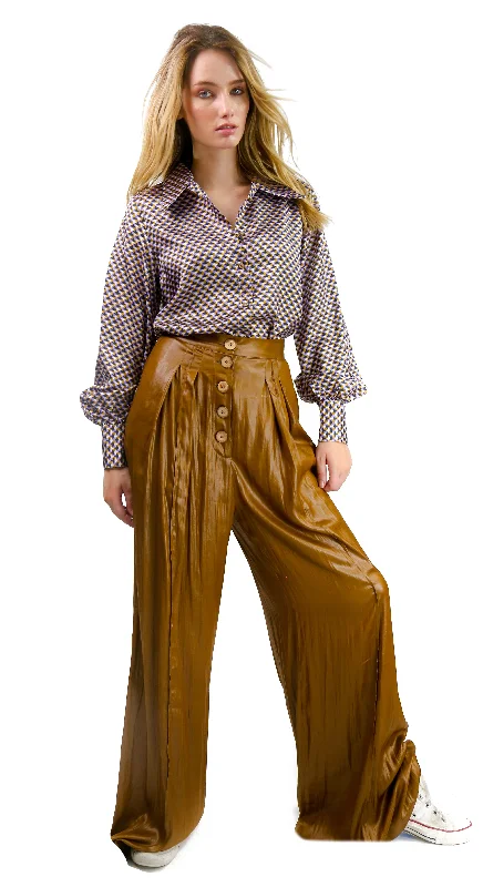 Ilaria Pant Summer leather