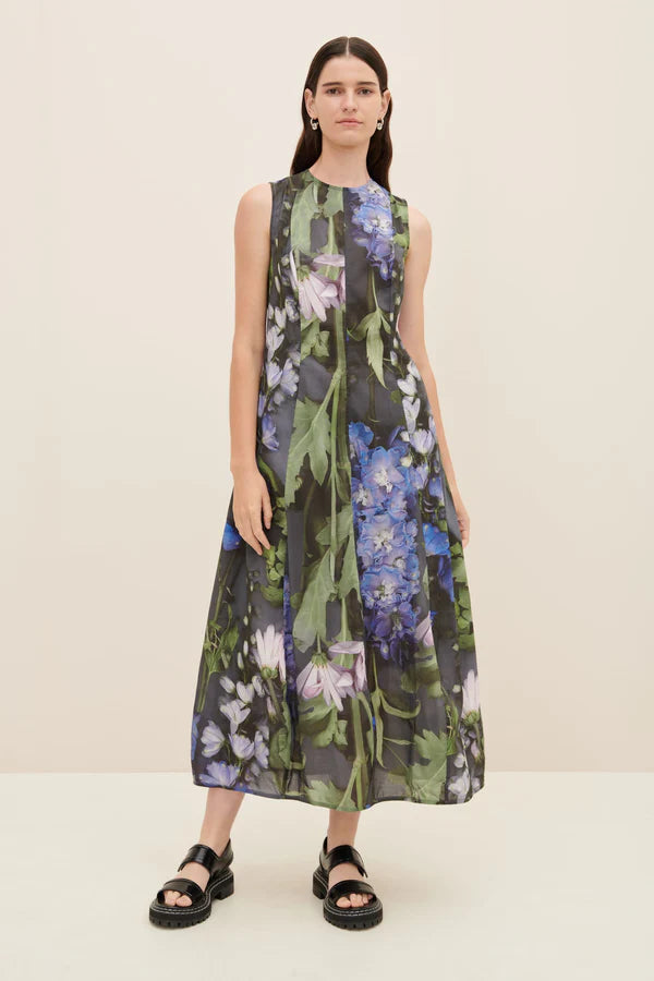 Kowtow Mosaic Dress Delphinium