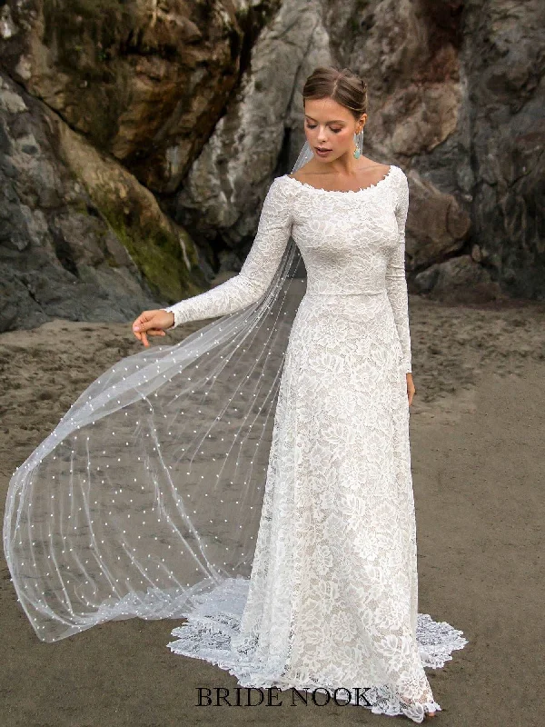 Lace Wedding Dress | dresses for a beach wedding | Bride Nook