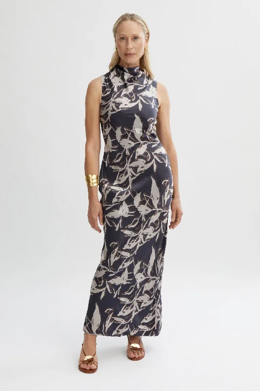 Laszlo Sleeveless Print Dress