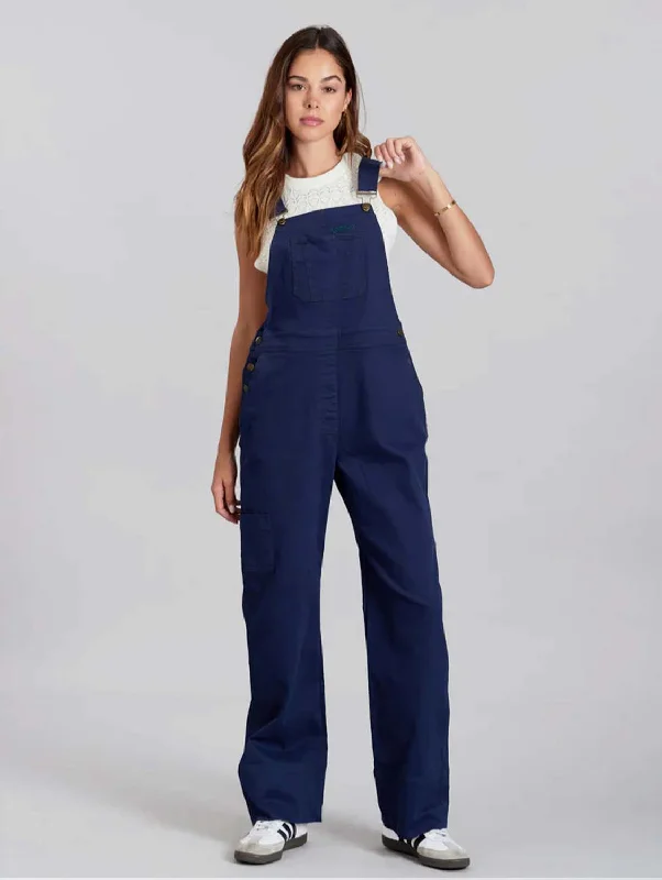 Leni Women's Organic Cotton Dungarees | Navy