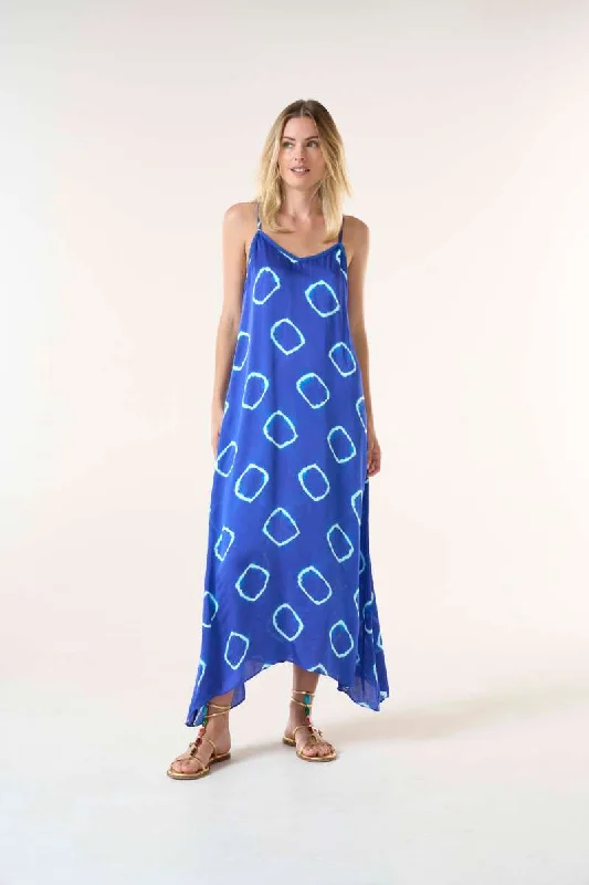 Pre Order Llew Slip Dress Atlas Royal in Royal S24-04400-7045 by One Season