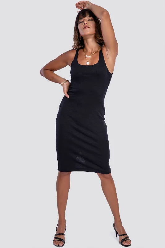 Midi Length Dress - Kady