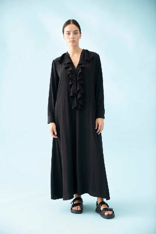 Mirror Dress In Black- Last One Size 8  F67 3148 by Mela Purdie