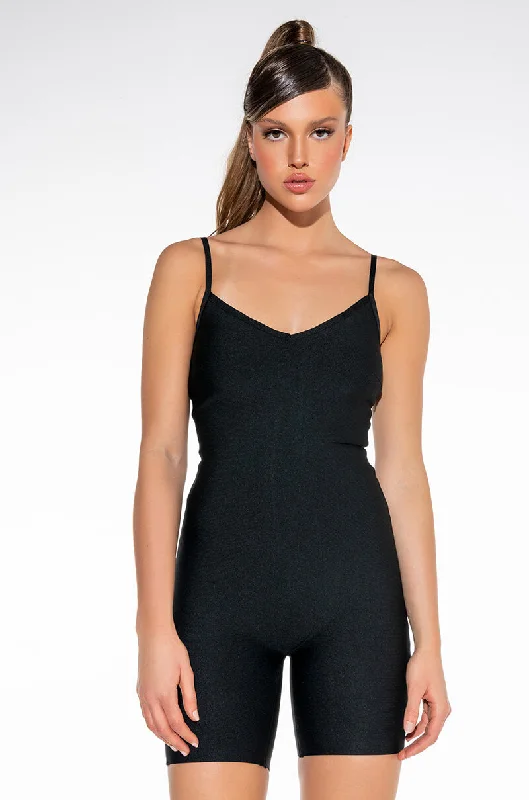 ON TIME BANDAGE ROMPER