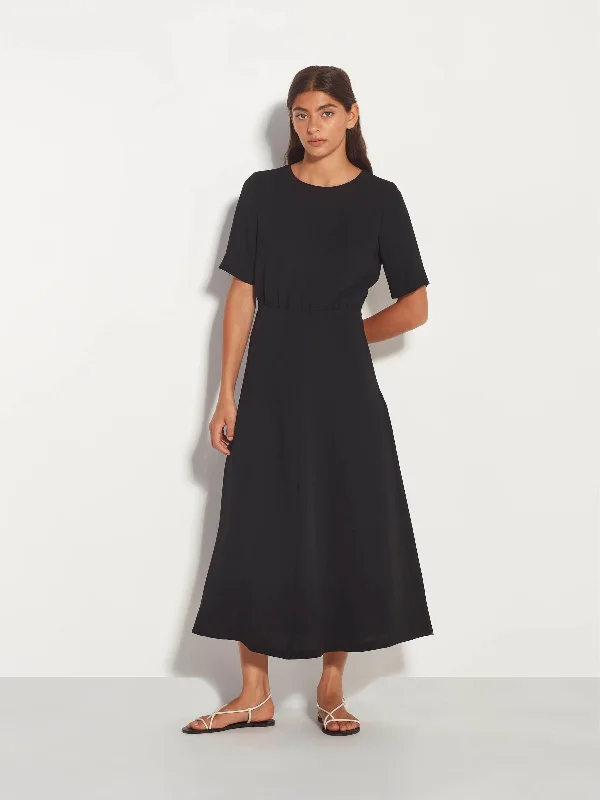 Pip Dress (Luxe Suiting) Black