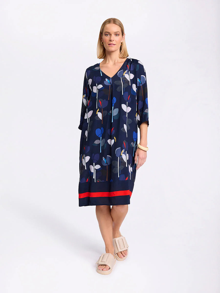 Sea Bloom Dress YTMS59306 by Marco Polo