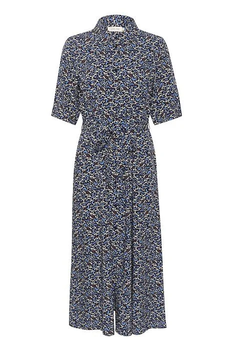 Tiah Shirtdress in Seaborne