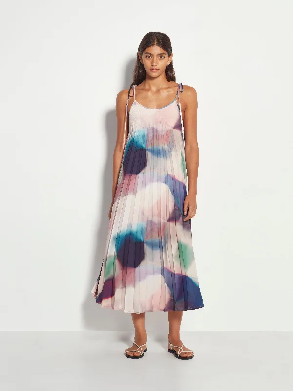 Trapeze Dress (Illuminate Crepe) Prism