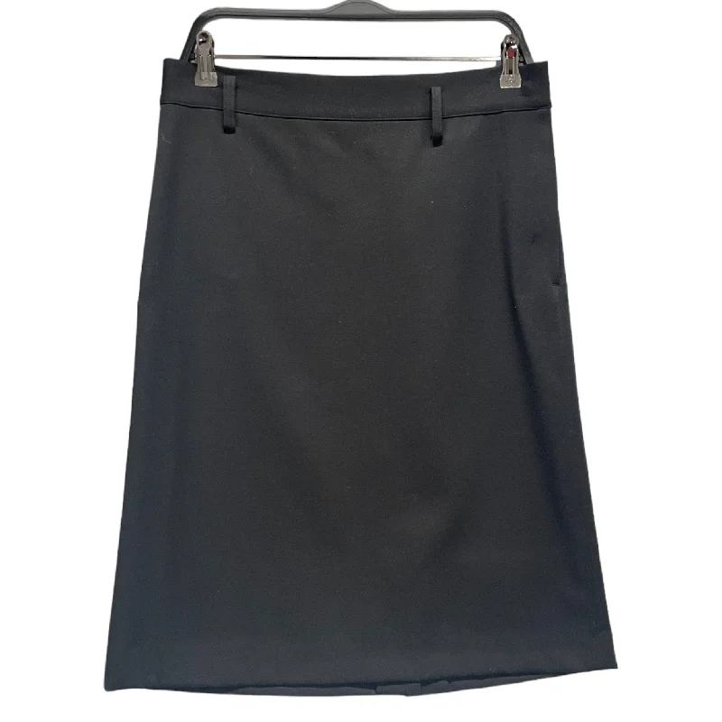 YOHJI YAMAMOTO/Skirt/S/Wool/BLK/