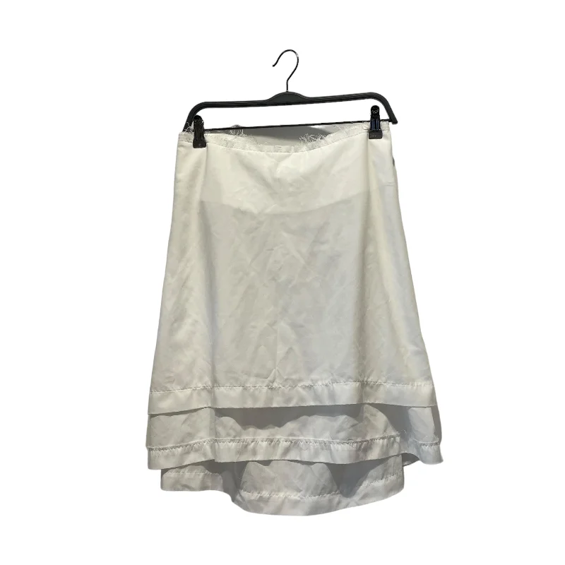 COMME des GARCONS/Skirt/L/Polyester/WHT/