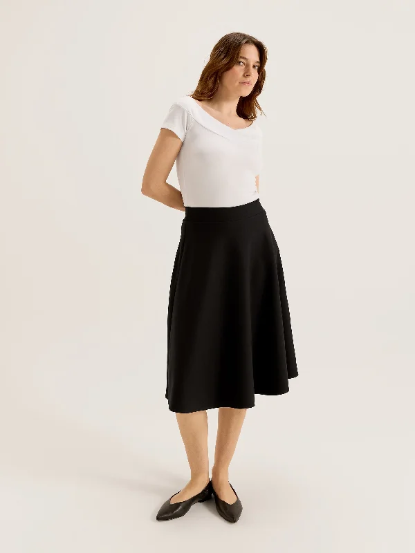 Taylor Skater Ponte Skirt